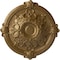 Ekena Millwork Hamilton Ceiling Medallion (Fits Canopies up to 3 3/4"), Hand-Painted Pale Gold, 17 3/8"OD x 1 3/4"P CM17HAPAS - alternate 1